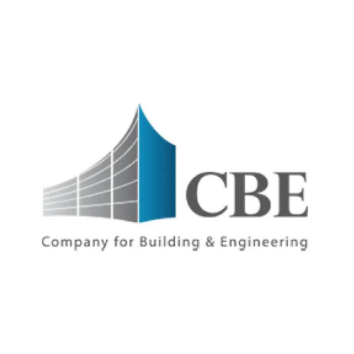 Logotip podjetja CBE Company for Building and Engineering